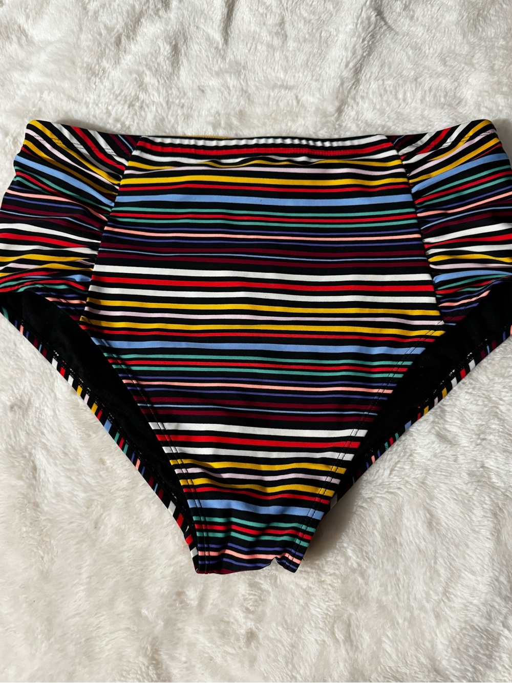 Old Navy Multicolor Striped One-Piece Swim